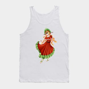 Christmas Quetzalcoatl Dress Rudes Mask 2 Tank Top